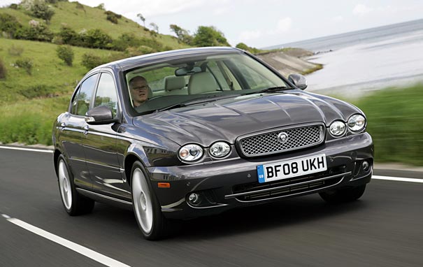 Jaguar X-type face