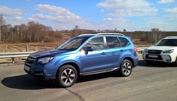 Subaru Forester: с обновлением!