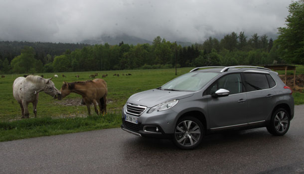 Peugeot 2008: легкая атлетика