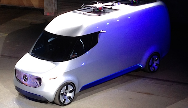 Mercedes-Benz Vision VAN: полетаем!