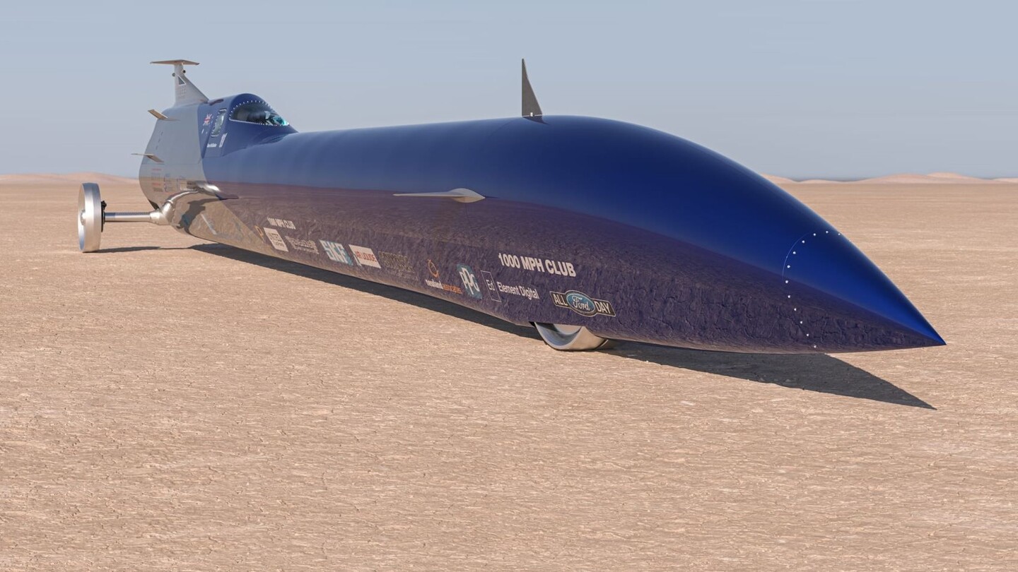 Bloodhound SSC 1609 РєРј С‡