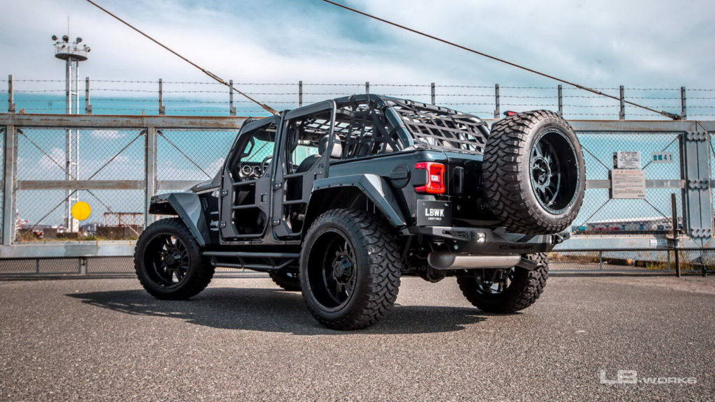 Jeep wrangler без дверей