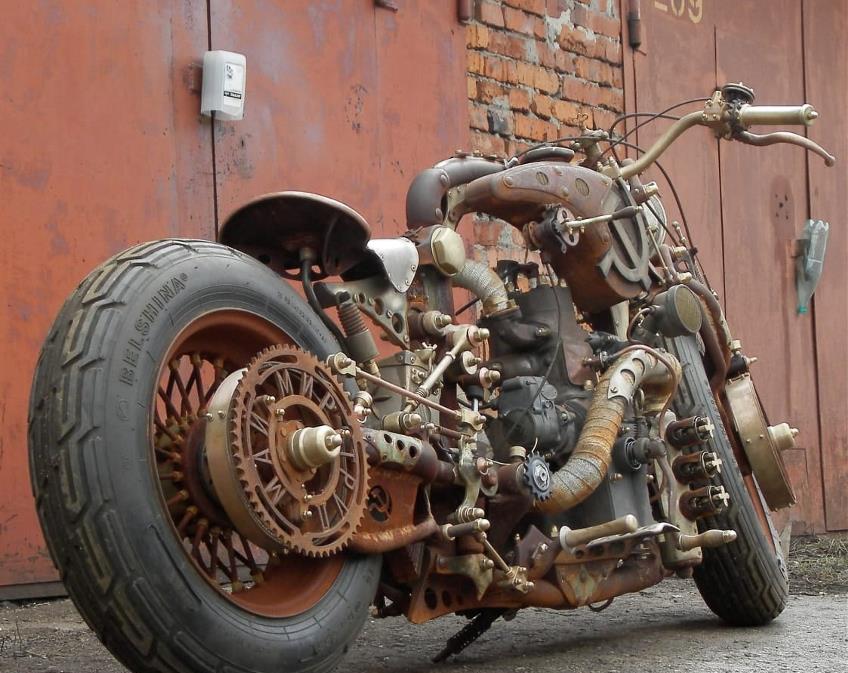 В Туле создан уникальный «советский» мотоцикл