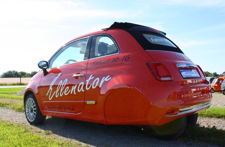 Fiat 500 может стать трициклом