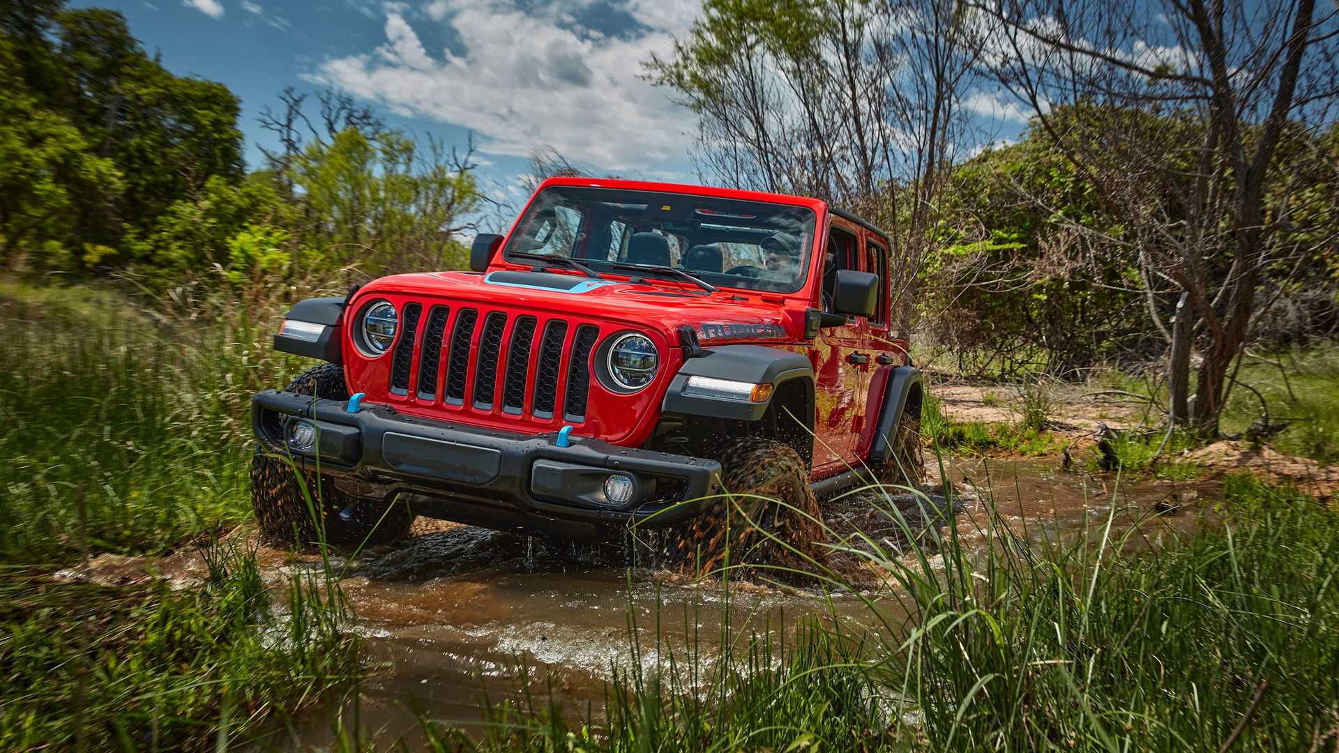 Jeep Gladiator Rubicon turn