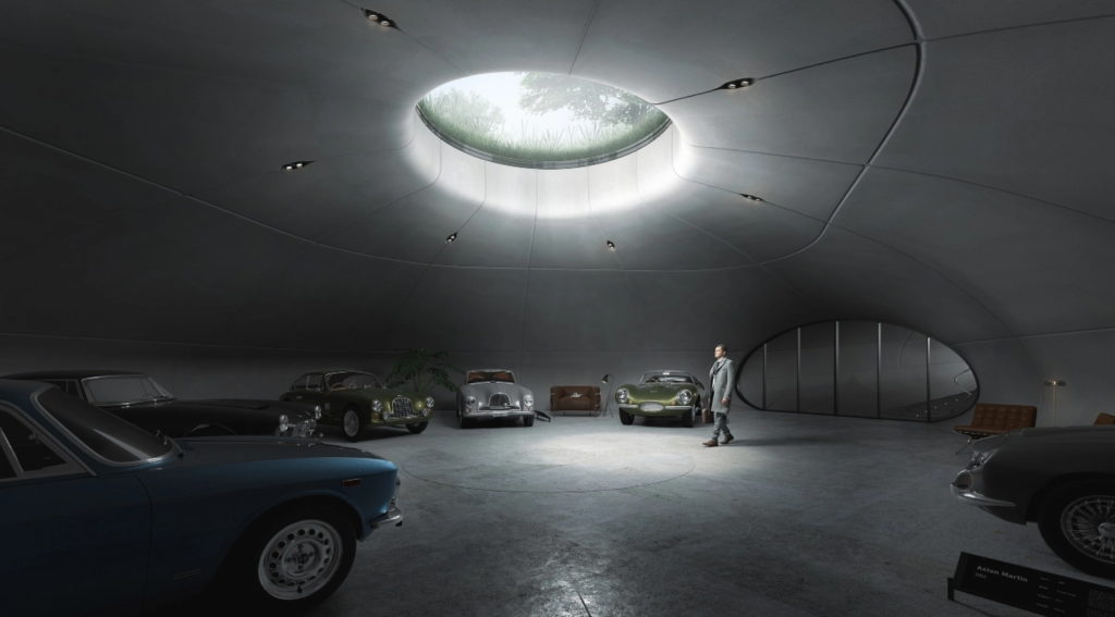 Владелец винтажных Aston Martin получит необычный гараж