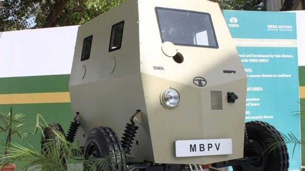 Tata Motors представила броневик для помещений