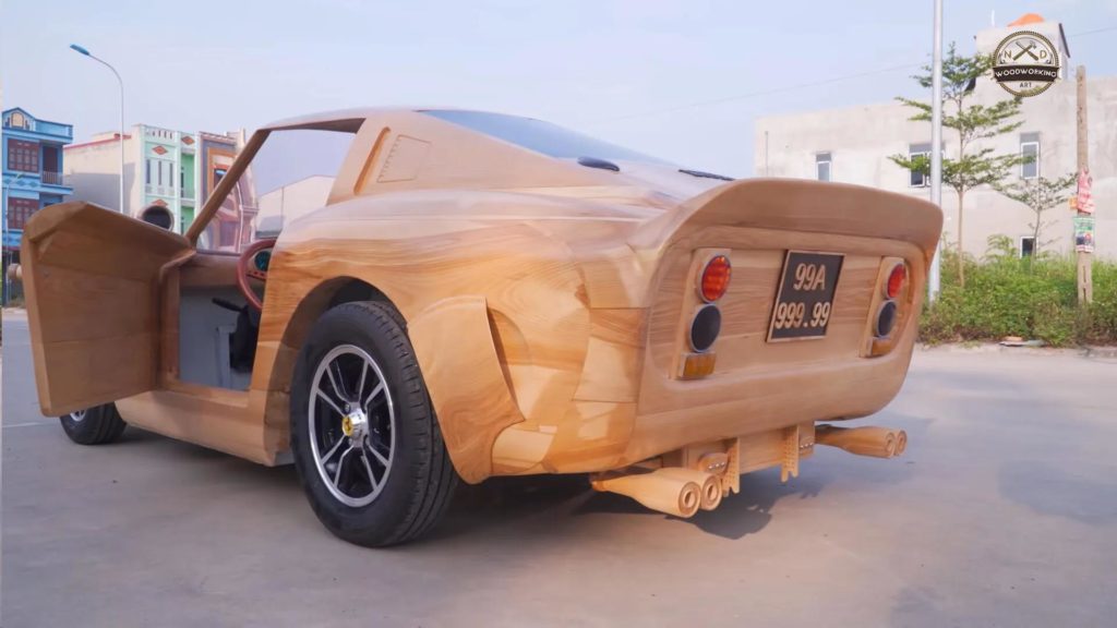 Создана деревянная реплика Ferrari 250 GTO