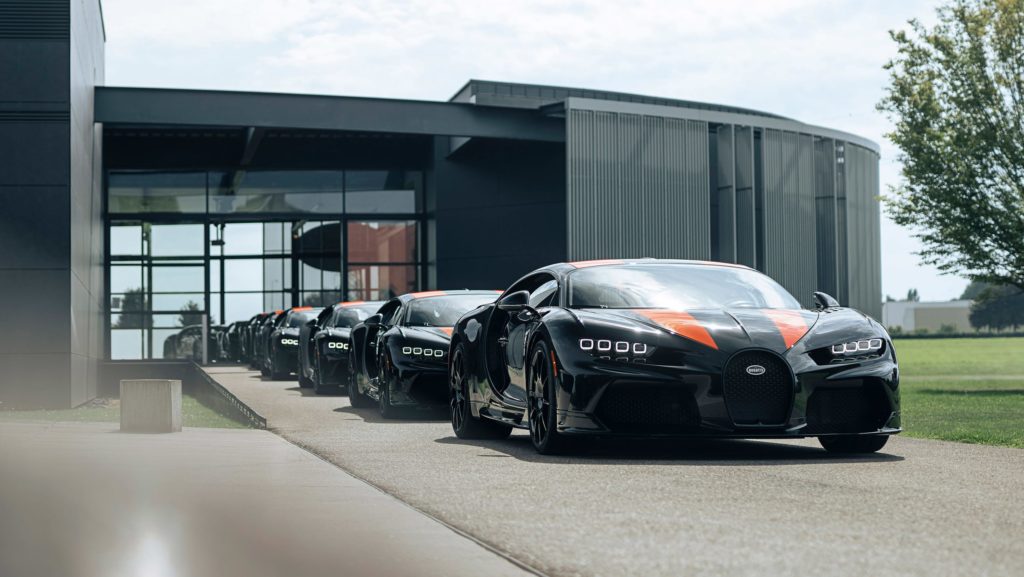Bugatti представила первые клиентские Chiron Super Sport 300+