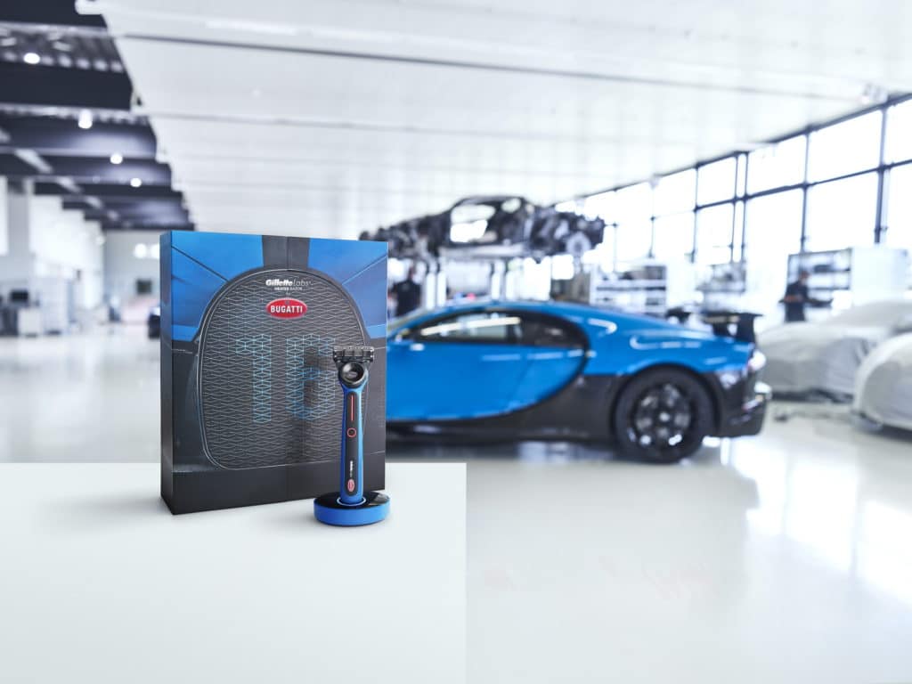 Bugatti и Gillette представили особую бритву