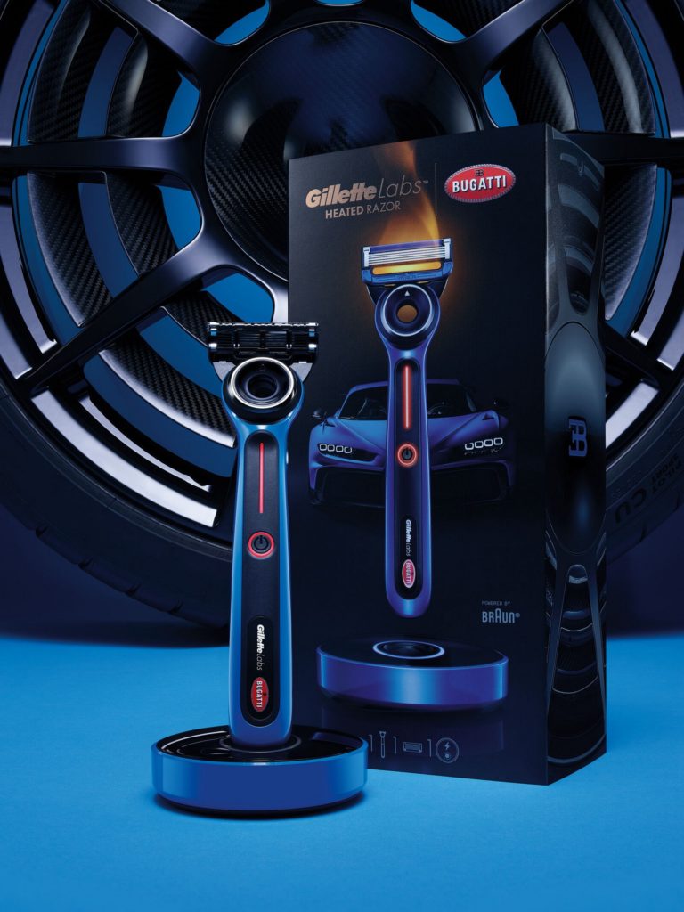 Bugatti и Gillette представили особую бритву
