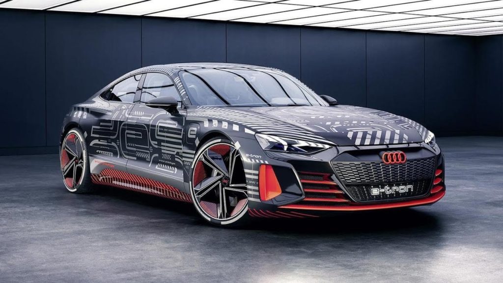 Audi E-Tron GT получил «концептуальный» чехол