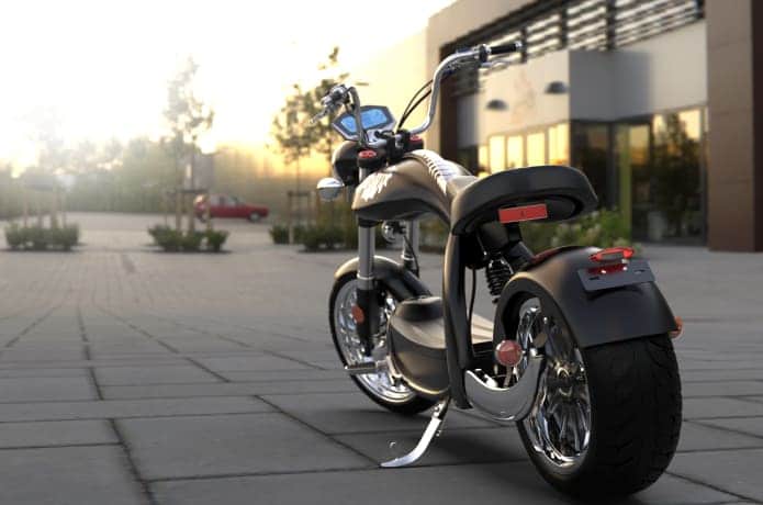 В США представлен необычный электрический скутер
