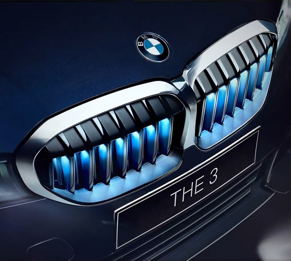 BMW 3-серии получил светящиеся «ноздри»