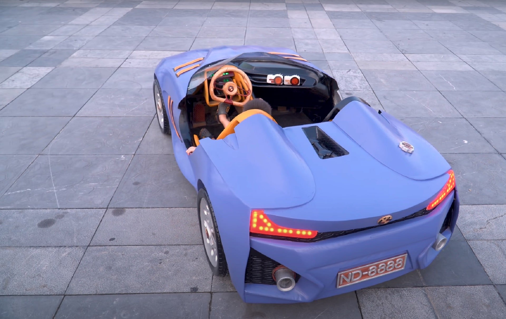 BMW 328 hommage Cockpit