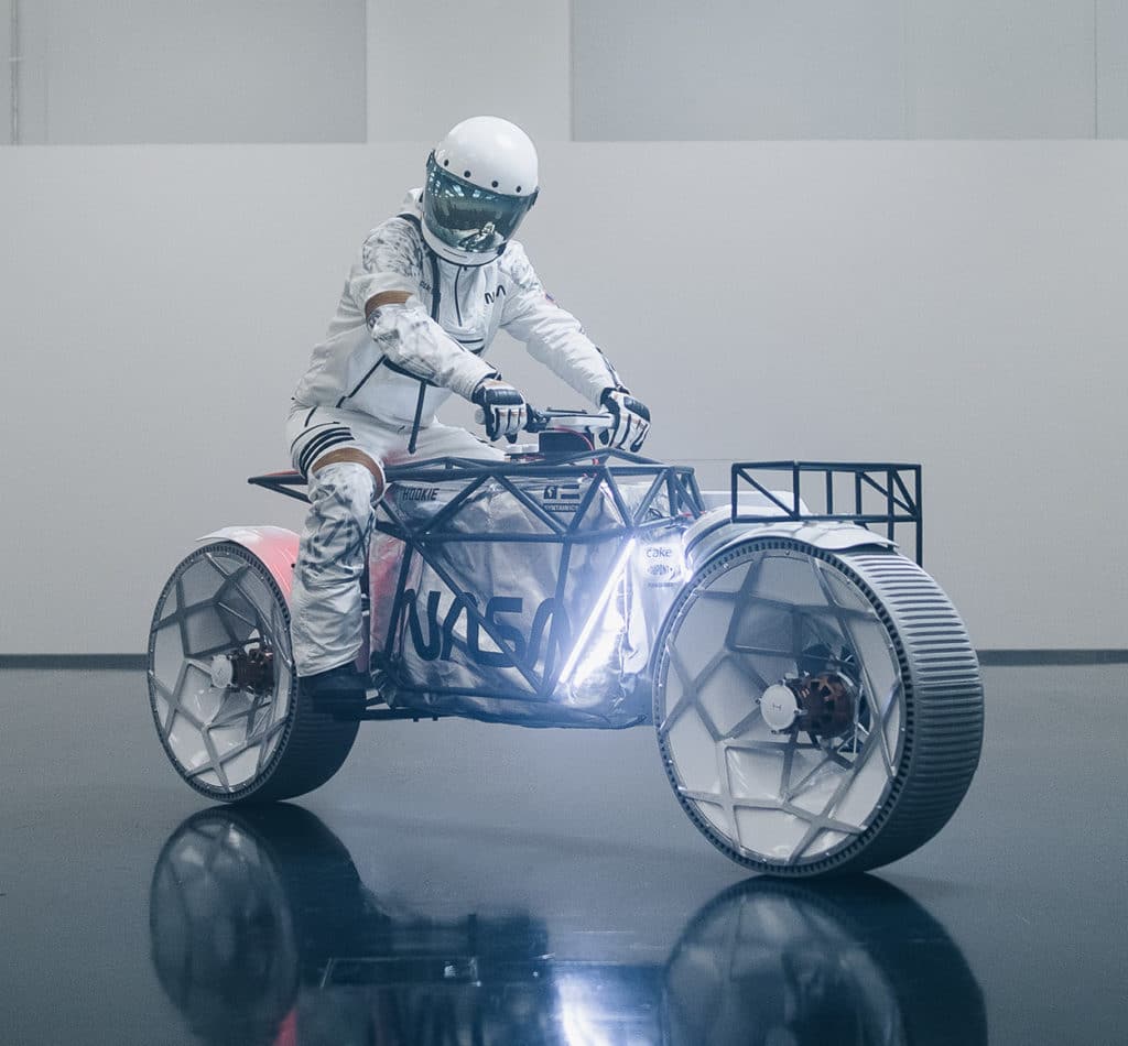 Разработан мотоцикл для Луны