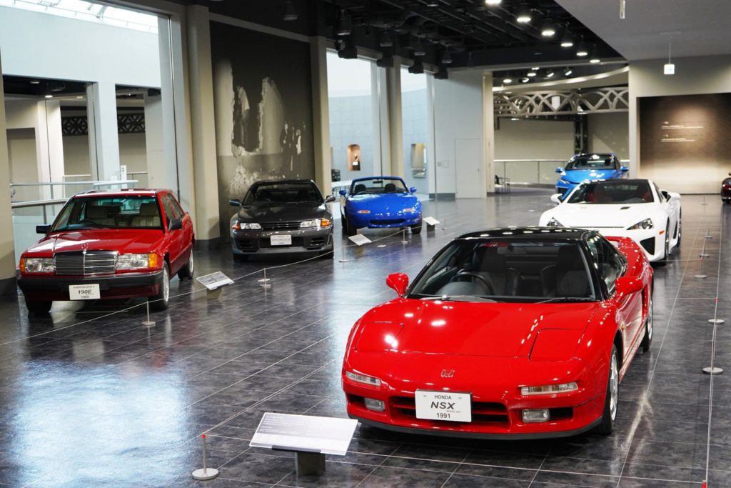 Honda NSX пополнила музей Toyota