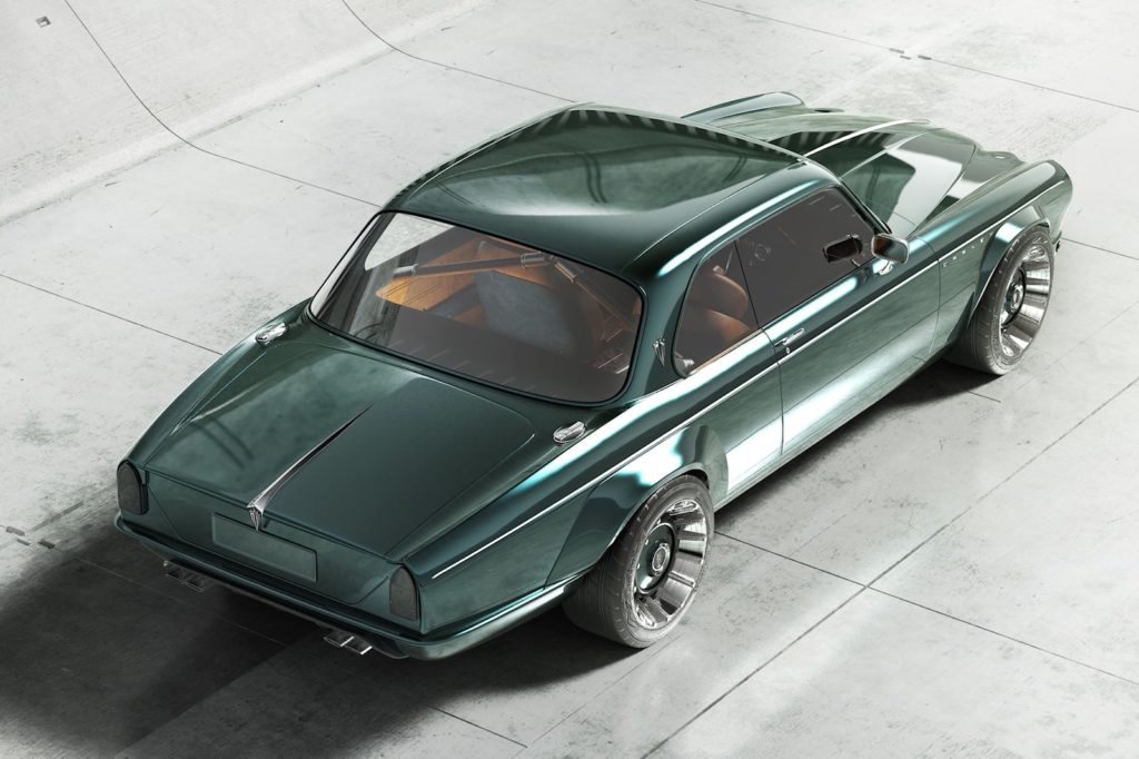 Классический Jaguar XJ осовременили польские дизайнеры