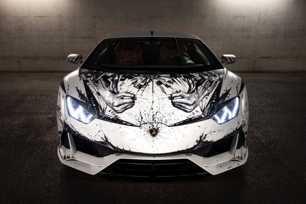 Lamborghini Huracan EVO стал произведением искусства