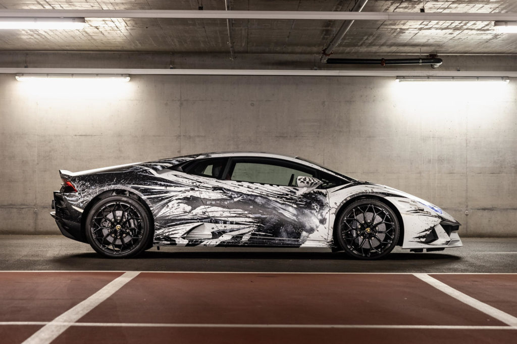 Lamborghini Huracan EVO стал произведением искусства