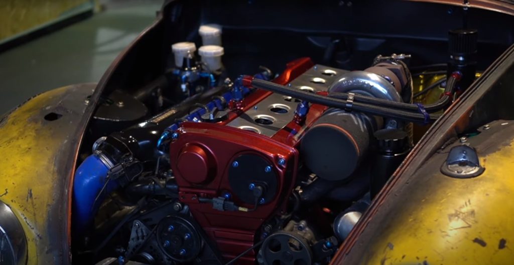Volkswagen Beetle оснастили двигателем от Nissan GT-R
