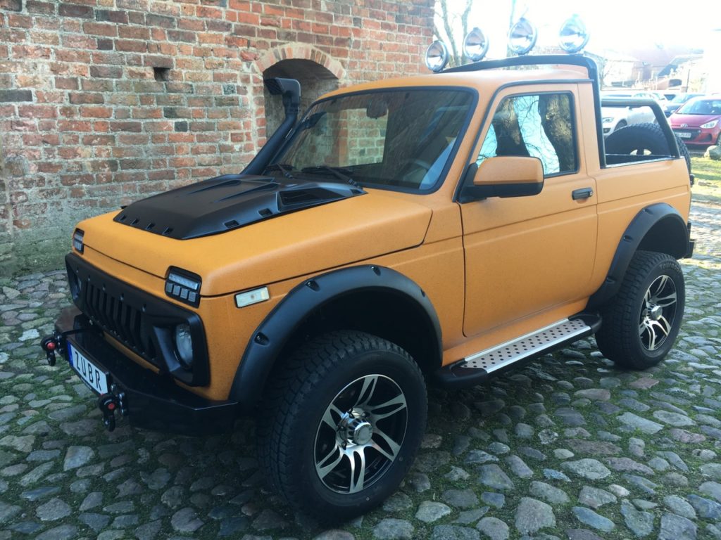 В Германии представили доработанную Lada Niva стоимостью 3 миллионов рублей  - Автомобильное издание Клаксон. Lada. Lada Niva. Новости. Новости сегодня.  Последние новости.