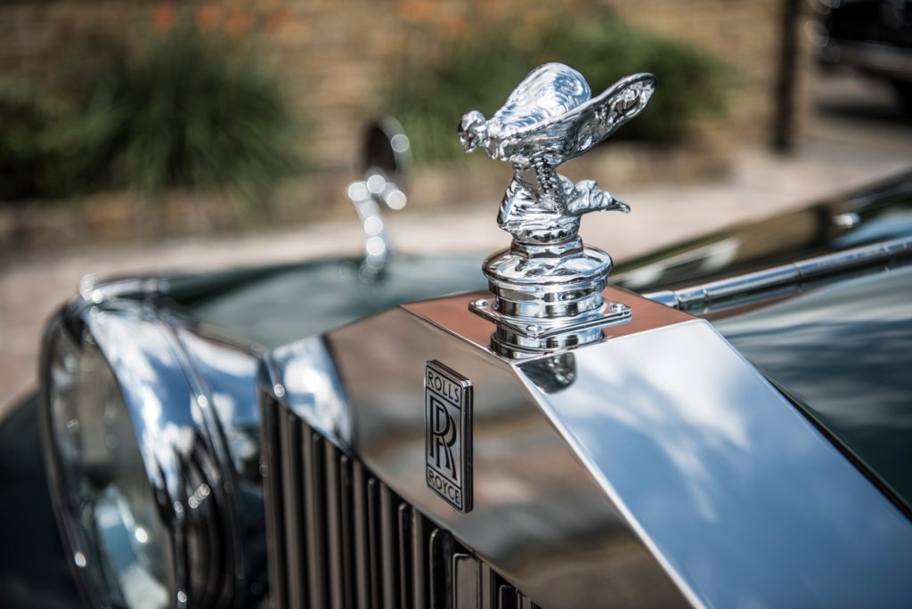 Дух экстаза на Rolls Royce Phantom