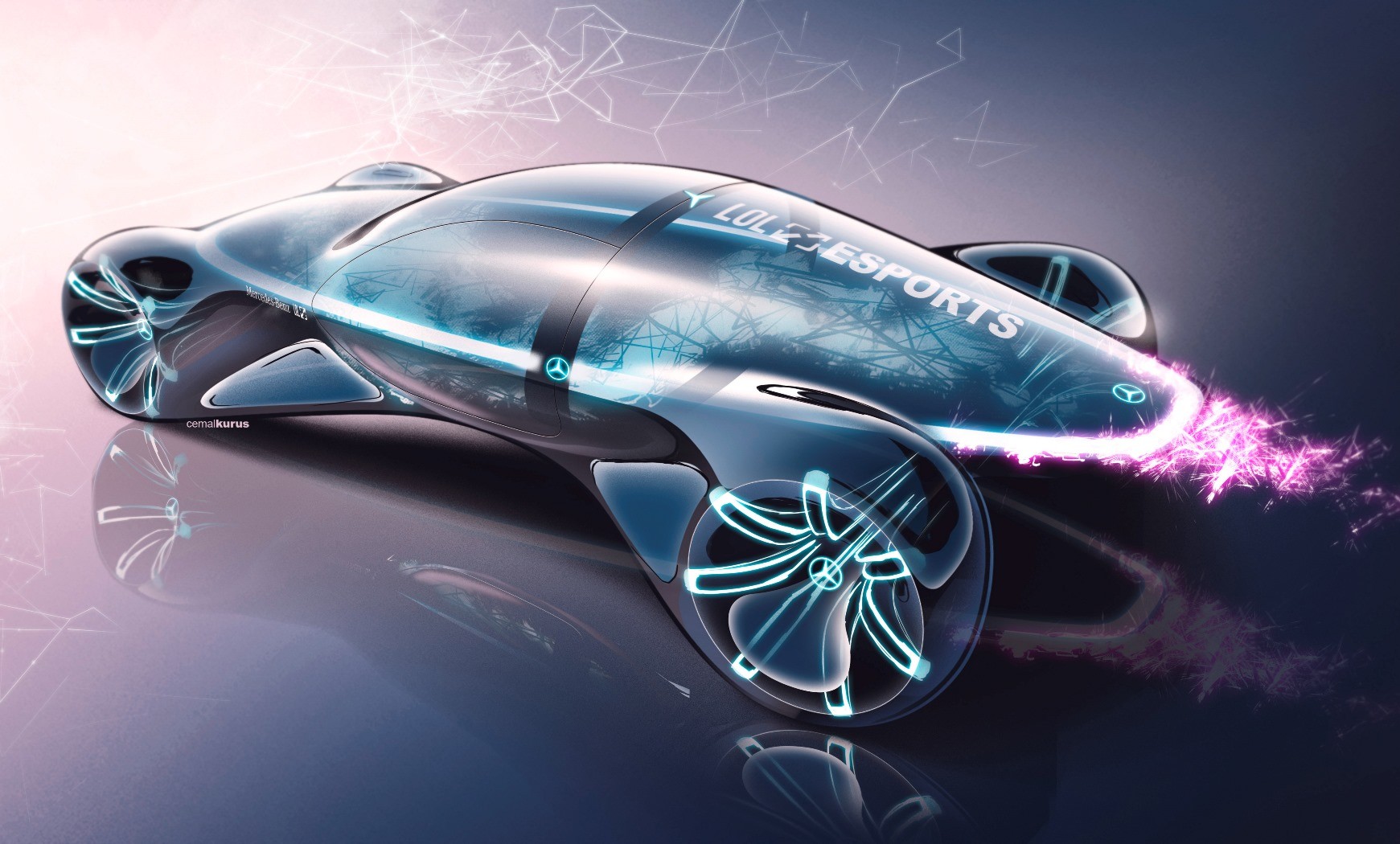 Mercedes Benz Vision gt чертежи