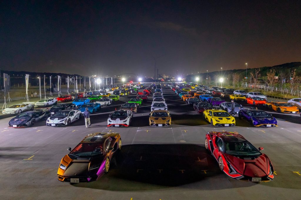 Lamborghini отмечает 60-летие мировым туром