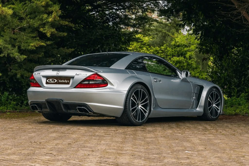 White sl65 AMG