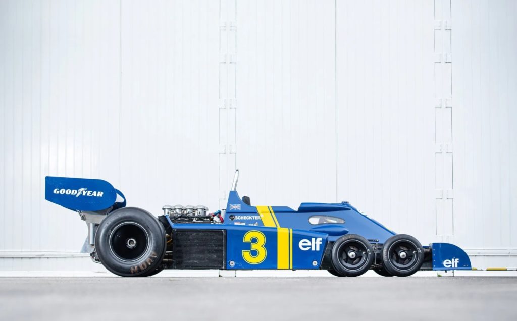Продается 6-колесный болид Формулы-1 Tyrrell P34